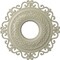 Ekena Millwork Orrington Ceiling Medallion (Fits Canopies up to 6 1/4"), 22"OD x 6 1/4"ID x 1 3/4"P, Clear Yellow CM22ORCYF - alternate 1